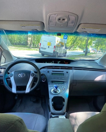 Toyota Prius cena 38900 przebieg: 258798, rok produkcji 2011 z Nidzica małe 79